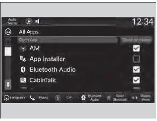To add app icons on the home screen