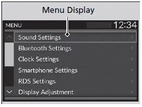 Audio System Basic Operation - Models with 7-in. Color Touchscreen