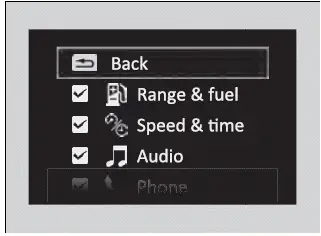 Gauges and Displays