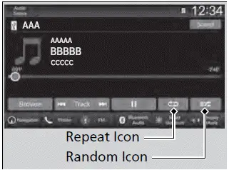 Audio System Basic Operation - Models with 9-in. Color Touchscreen