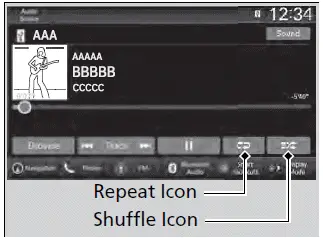 Audio System Basic Operation - Models with 9-in. Color Touchscreen