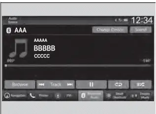 Audio System Basic Operation - Models with 9-in. Color Touchscreen