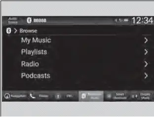 Audio System Basic Operation - Models with 9-in. Color Touchscreen