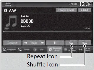 Audio System Basic Operation - Models with 9-in. Color Touchscreen