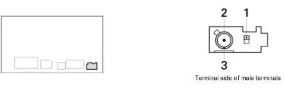 Honda Pilot. Connector input and output Info
