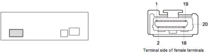 Honda Pilot. Connector input and output Info