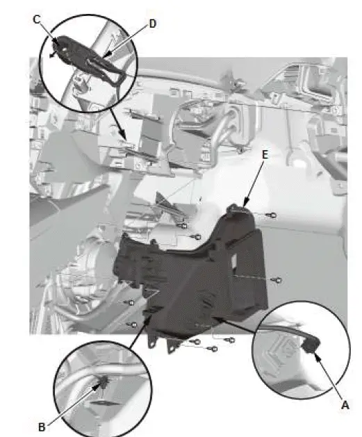 Honda Pilot. Remove, Install, Replace, Check info