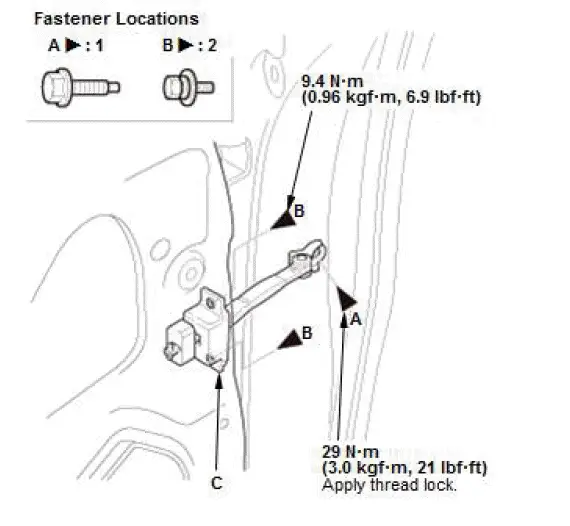 Honda Pilot. Remove, Install, Replace, Check info