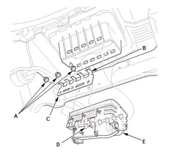 Honda Pilot. Remove, Install, Replace, Check info
