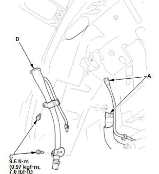 Honda Pilot. Remove, Install, Replace, Check info