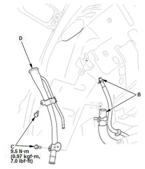 Honda Pilot. Remove, Install, Replace, Check info