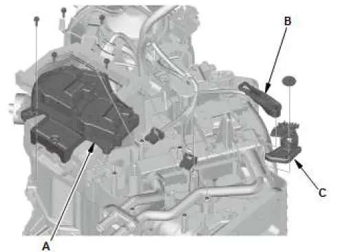 Honda Pilot. Remove, Install, Replace, Check info