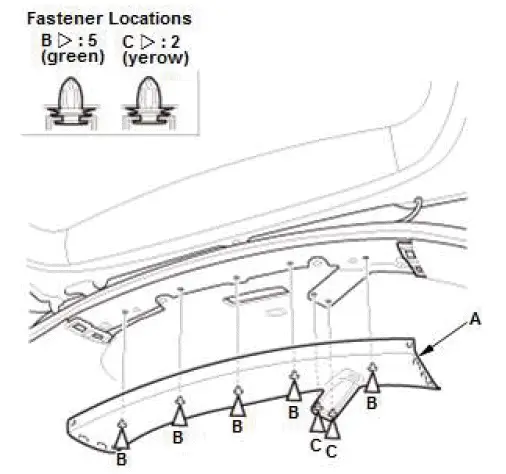 Honda Pilot. Remove, Install, Replace, Check info