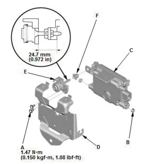 Honda Pilot. Remove, Install, Replace, Check info