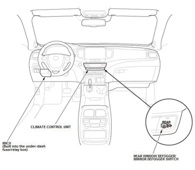 Honda Pilot. System Description Info