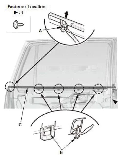 Honda Pilot. Remove, Install, Replace, Check info