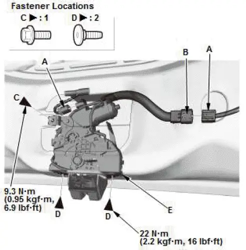 Honda Pilot. Remove, Install, Replace, Check info