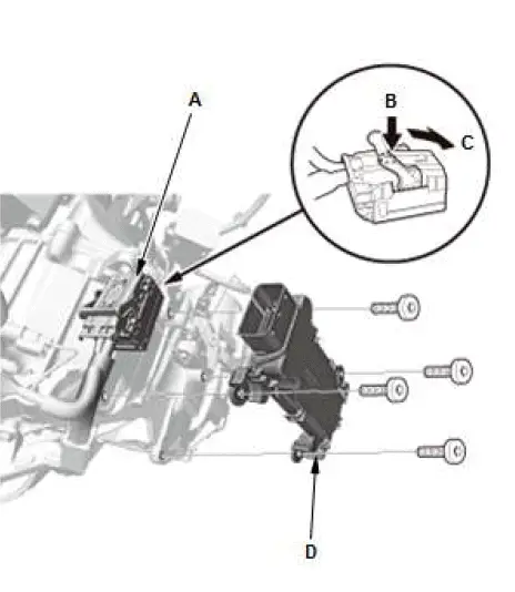 Honda Pilot. Remove, Install, Replace, Check info