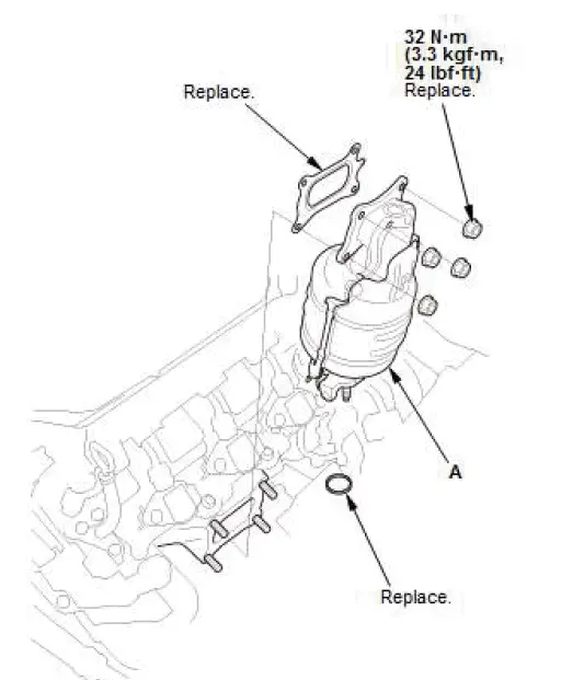 Honda Pilot. Remove, Install, Replace, Check info