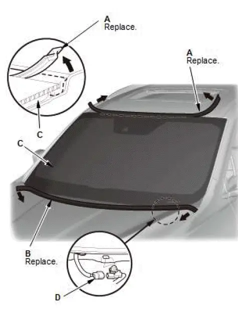 Honda Pilot. Remove, Install, Replace, Check info
