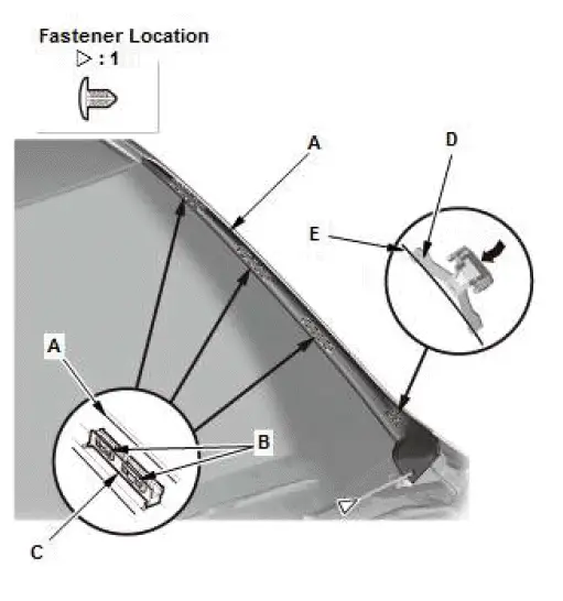 Honda Pilot. Remove, Install, Replace, Check info