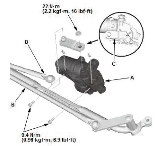 Honda Pilot. Remove, Install, Replace, Check info